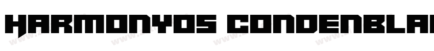 HarmonyOS CondenBlac字体转换